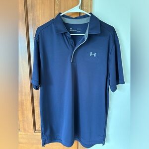 Under Armour Heatgear Golf Shirt - Men’s Large
